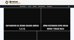 Desktop Screenshot of nutricionyrendimiento.com